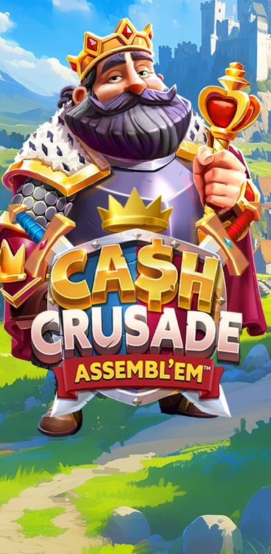 Cash Crusade Assemblem in Featured