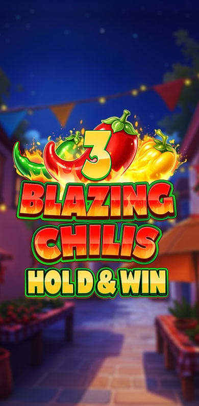 3 Blazing Chilis: Hold and Win in Featured