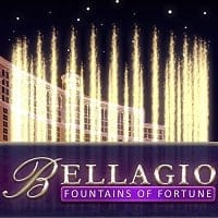 BELLAGIO FOUNTAINS OF FORTUNE in TripDownTheStrip