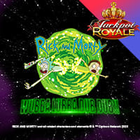 Rick and Morty Wubba Lubba Dub Dub JPR in JackpotRoyale