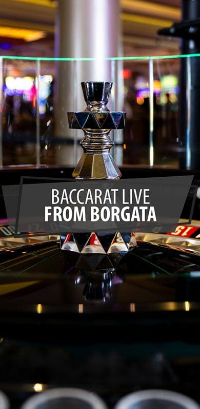 Baccarat Live from Borgata in LiveDealer