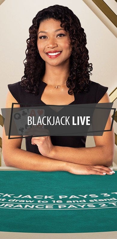 Blackjack Live in Featured