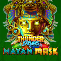Thunder Drums Mayan Mask in All
